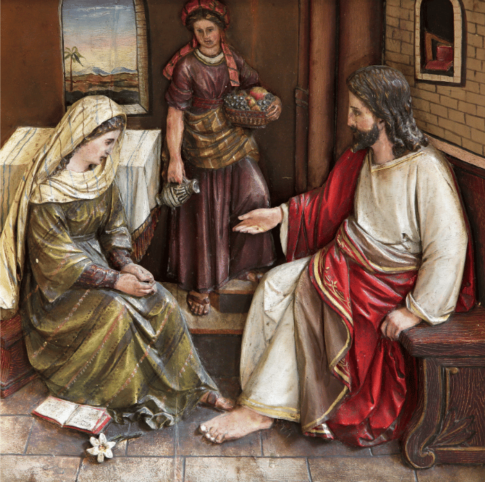 Jesus, Mary and Martha (Luke 10:38-42)